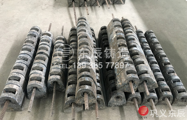 東辰合金復合錘頭 高鉻可逆錘破錘頭 可逆轉錘擊式破碎機錘頭